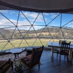 australia luna lodge 8m glamping dome tent for airbnb house - 8m geodesic dome tent interior design - 8m dome tent layout (4)
