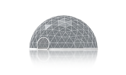 transparent dome