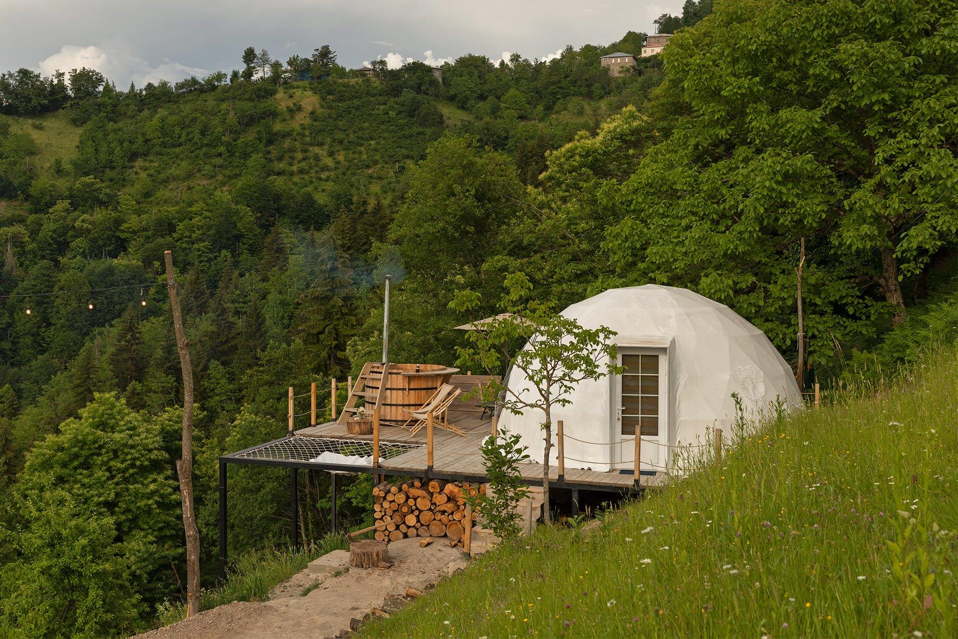 geodesic dome houses - 6m geodesic dome tent manufacturer, factory - glamping tent for sales - luxury tent price (2)