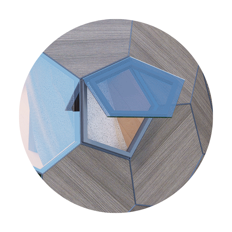 window for glass geodesic dome tent