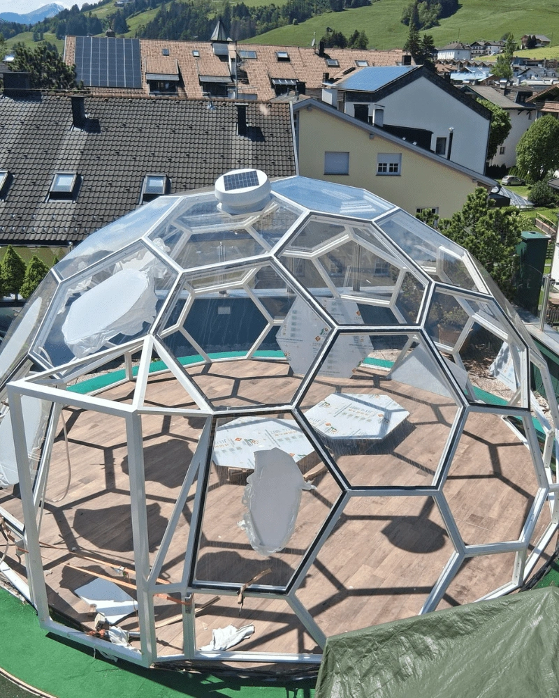 glamping dome sturcture - dream dome tent for sales - geodesic dome tent (1)