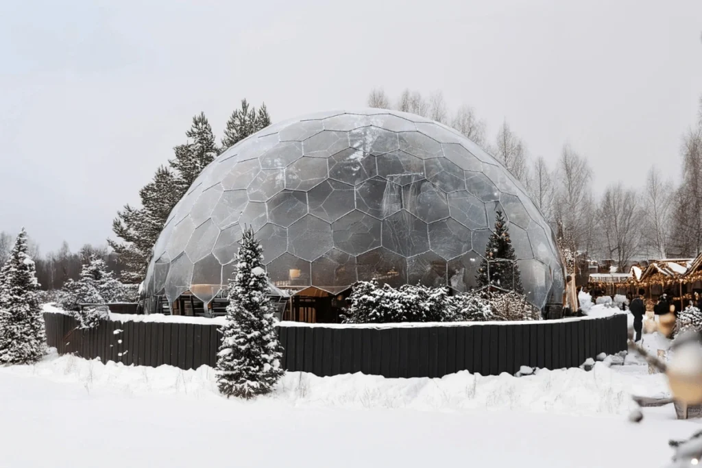 fast set up tent for outdoor event - polycarbonate dome igloo tent (1)