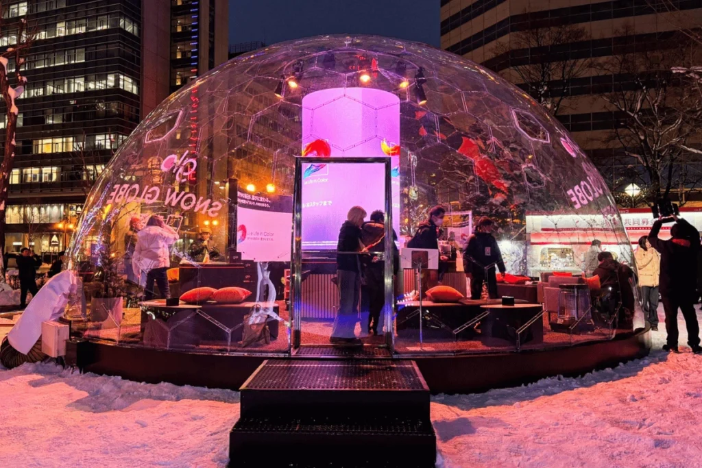 fast set up tent for outdoor event - polycarbonate dome igloo tent (1)