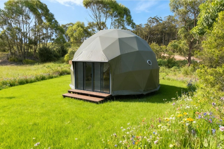 modular glamping tent for luxury resort - easy set up airbnb vocation home (1)