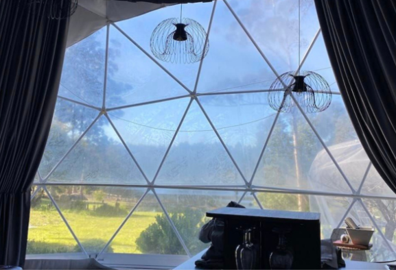 Clear PVC Dome Tent Window Care - how to prevent geodesic dome tent window age