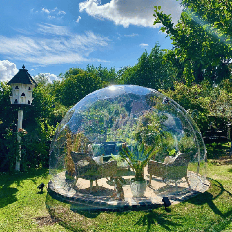 Garden Decor 2025: The Rise of Clear PC Dome Tents - Dream Home